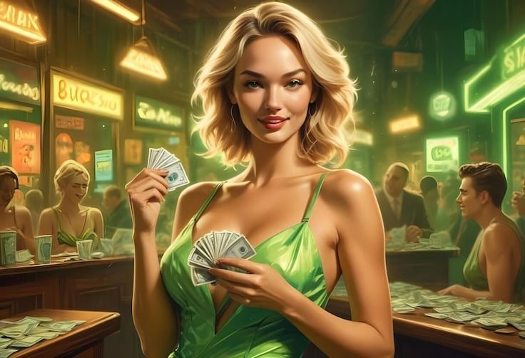 Mobile Phone ဖြင့် Live Casino Dragon Tiger ကစားနေသောမြင်ကွင်း