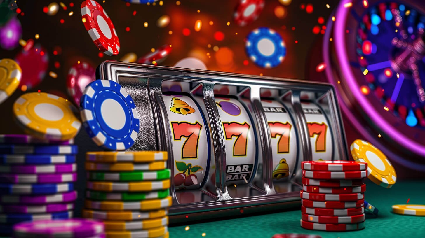 Online Slots ဂိမ်းများ Jackpot Bonus Feature ကစားနေသောမြင်ကွင်း